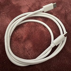 C type to C type Charging Cable